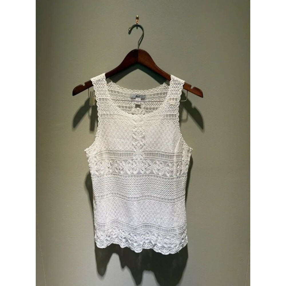 Bass Crochet Tank Size S